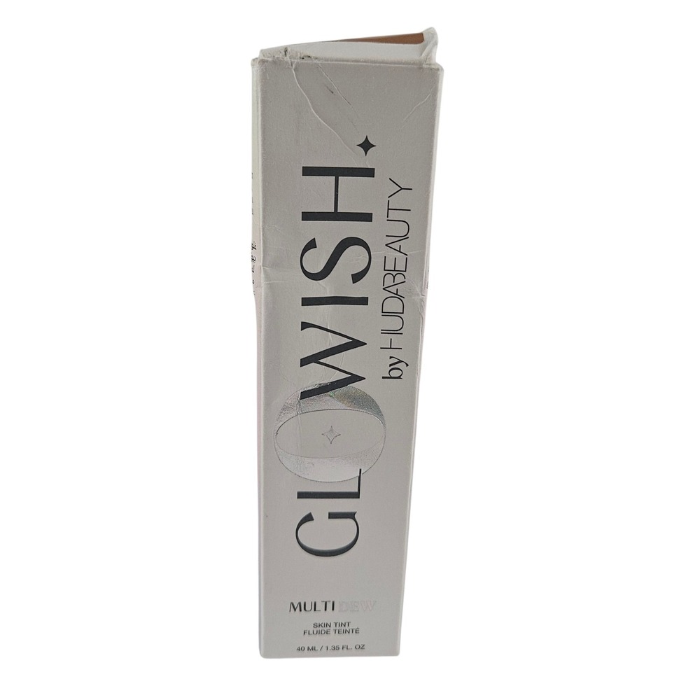 Huda Beauty Glowish  MultiDew Skin Tint 08 Tan | 40ml / 1.35oz | New in Box